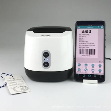 Mobile Bluetooth Supermarket Bill Receipt Ticket Barcode Direct Thermal Label Sticker Printer